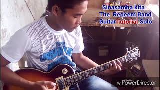 Sinasamba kita Reedem band Guitar Tutorial jovert madera [upl. by Ndnarb]