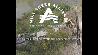 Twin Creek Preserve Wetland Enhancement Project [upl. by Harrod]