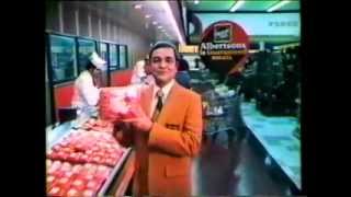 Albertsons supermarket commercial from 1975 [upl. by Lramaj10]