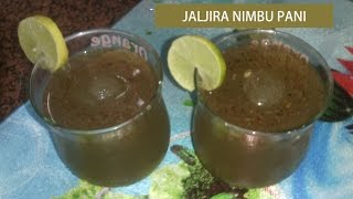 NIMBU PANI Recipe How to make fresh amp tasty Lemon Water Nimbu Pani or Jaljira nimbu pani [upl. by Ketti]