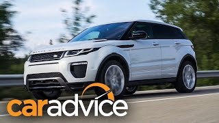 2016 Range Rover Evoque Review  New Ingenium engines [upl. by Esiuolyram]