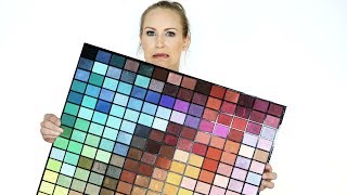 Destroying the 196 Colour Spectrum Palette by Revolution Beauty  THE MAKEUP BREAKUP [upl. by Lachus]