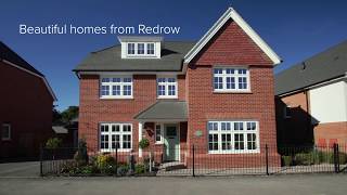 Redrow New Homes  Orchids Place Warfield [upl. by Wanyen]