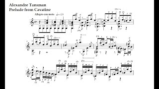 A Tansman Prelude from Cavatine [upl. by Alrzc]