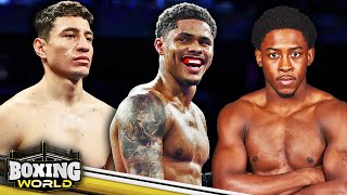 Shakur Stevenson William Zepeda Keyshawn Davis amp More  Fight Previews amp Boxing Highlights [upl. by Ateekan]