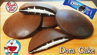 Oreo Dora Cake Recipe  Dorayaki • Rush To Eat [upl. by Raouf855]