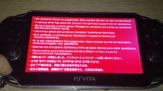 PS Vita Temporary bricked PSPemulator [upl. by Tdnerb835]