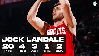 JOCK LANDALE DROPS 20PTS vs TRAILBLAZERS FULL HIGHLIGHTS [upl. by Tanhya]