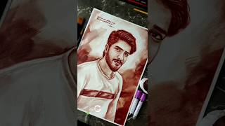 Blood Painting Bangalore  By Santosh Art Studio  love gift viralvideo viralshorts shortvideo [upl. by Lev]