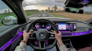 2023 BMW 760i — Driving The New G70 Flagship [upl. by Labors548]