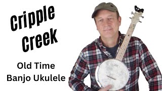 Cripple Creek on Banjolele Banjo Ukulele [upl. by Dunseath72]