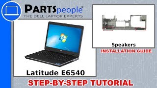 Dell Latitude E6540 P29F001 Speakers HowTo Video Tutorials [upl. by Iatnwahs]