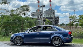 Audi B7 RS4 One Take  Driving Experience [upl. by Elephus250]