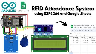 RFID Attendance System using ESP8266 and Google Sheets Bisaya [upl. by Thilda990]