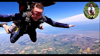 Tandem Skydive 13000ft 2024 Video Edit and Stills  UK Parachuting Beccles Suffolk [upl. by Hyland]