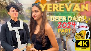 The BEER DAYS Festival PART 2  Yereven Armenia 🇦🇲  August 2024  4K 60FPS [upl. by Berny]