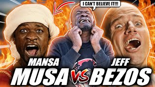 I MADE IT TO ERB  Jeff Bezos vs Mansa Musa Epic Rap Battles Of History REACTION [upl. by Saks]