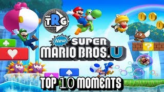 TheRunawayGuys  New Super Mario Bros U Top 10 Moments [upl. by Idnerb]