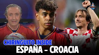 ⚽ ESPAÑA  CROACIA  CHIRINGUITO INSIDE [upl. by Acinorej]