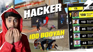 Jadugar 😨 came to Break my 100 Booyah Streak Free Fire Max [upl. by Yroggerg555]