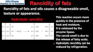 B3 Rancidity of fats and oils SL [upl. by Lorri44]