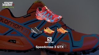 Salomon  Speedcross 3 GTX  Chaussure de trail  Snowleadercom [upl. by Mike]