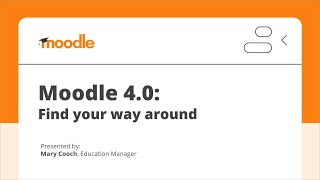 Moodle 40 Find your way around [upl. by Kondon]