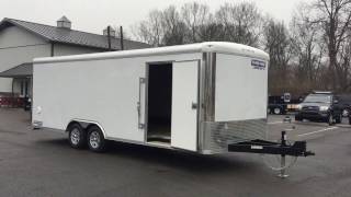 Sure Trac Commercial Landscape Pro Enclosed Cargo Trailer 85x22 9900 GVW [upl. by Battiste592]