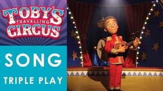 Tobys Travelling Circus  Tin Whistle Singalong Triple Play [upl. by Ayela]