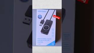 Unboxing Vention Soundcard USB untuk Laptop amp PC [upl. by Ayaet]