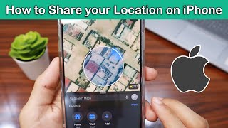 How to Share Your Location on iPhone Step by Step Guide [upl. by Akinahs]