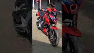 New Pulsar N160 cc bs7 Red colour🥰pulsarn160 pulsar n160 automobile trending shortsmodified [upl. by Worlock]