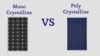 Mono vs Poly solar panels  What’s the Difference [upl. by Avonasac]