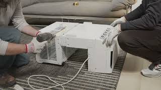 GE Profile™ ClearView™ Window Air Conditioner Installation [upl. by Ignace]