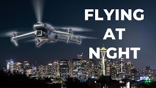 Flying YOUR Drone at Night in 2024 What YOU Need to Know [upl. by Sula180]