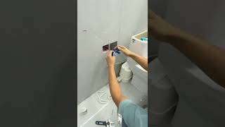 Smart toilet installation process [upl. by Brenton]