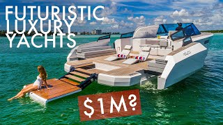 Top 3 Futuristic Luxury Yachts by EVO Yachts  Price amp Features [upl. by Sunny]