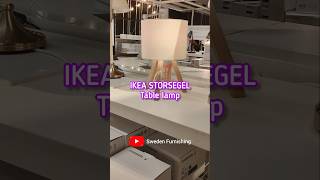 Ikea storsegel table lamp new 2024 [upl. by Lozar849]