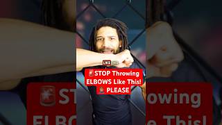 STOP Throwing ELBOWS Like This in MMA ufc knockout jonjones mma fightskills muaythai fight [upl. by Keemahs164]