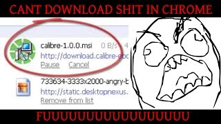 CHROME Stops Downloading  FIX  2015 [upl. by Laehcar]
