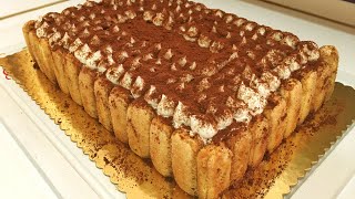 Kolay Tiramisu Tarifi Hafif Kreması ile Efsane olacak  How to make tiramisu [upl. by Remmer844]