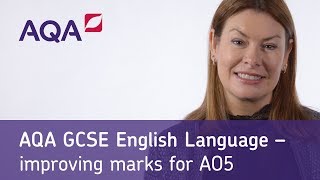 AQA GCSE English Language – improving marks for AO5 [upl. by Nereen]