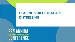 Hearing Voices that are Distressing [upl. by Nnaeus]