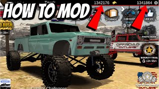 How To Mod Offroad Outlaws On Newest Update Max Gold amp Money [upl. by Cyndia378]