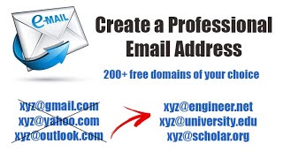 Create Professional Email Address  Educational Email Address  Buseniss Email Address  Tech Tips [upl. by Benzel]