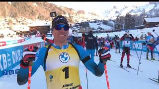 AnnecyLe Grand Bornand Mens Mass Start  202122 Biathlon World Cup [upl. by Pestana]