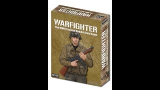 WARFIGHTER WW2 Tactical Squad Combat Card Game First Playthrough British vs German 1944 [upl. by Ahsataj]