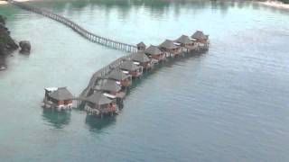 Liku Liku Lagoon Resort Island Fiji  Helicopter Flyover [upl. by Dirk871]