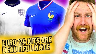 Brutally Rating EVERY LEAKED Euro 2024 Kit👀 [upl. by Chryste990]