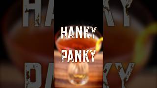 The Hanky Panky cocktailstories cocktails cocktail cocktailoftheday [upl. by Esoryram]